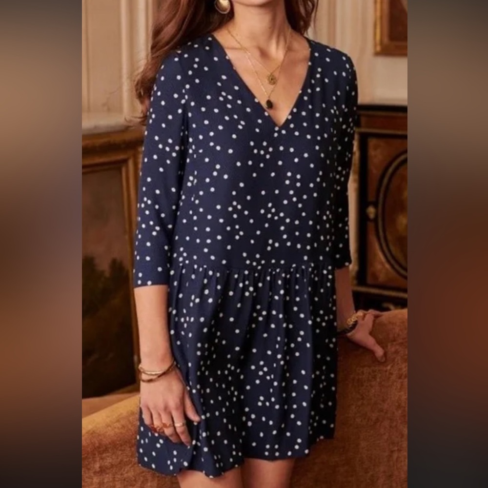 Size 40 Sézane Silk Gilly Mini Dress